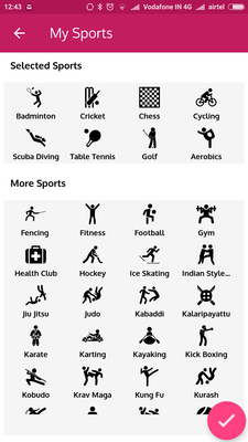 best sports booking app